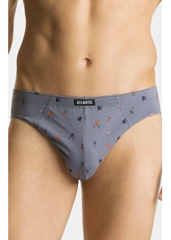 2-pack Slipy męskie sport Monkey 2MP-003-SZA/GRA, Kolor multicolour, Rozmiar M, ATLANTIC ze sklepu Intymna w kategorii Majtki męskie - zdjęcie 173614202