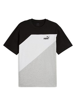 Puma Koszulka &quot;Power&quot; w kolorze szaro-biało-czarnym ze sklepu Limango Polska w kategorii T-shirty męskie - zdjęcie 173614494