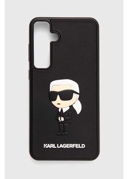Karl Lagerfeld etui na telefon S24+ S926 kolor czarny KLHCS24M3DRKINK ze sklepu ANSWEAR.com w kategorii Etui - zdjęcie 173615392