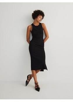 Reserved - Dzianinowa sukienka - czarny ze sklepu Reserved w kategorii Sukienki - zdjęcie 173617070