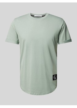 T-shirt z naszywką z logo ze sklepu Peek&Cloppenburg  w kategorii T-shirty męskie - zdjęcie 173618174