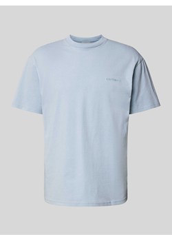 T-shirt z wyhaftowanym logo model ‘DUSTER’ ze sklepu Peek&Cloppenburg  w kategorii T-shirty męskie - zdjęcie 173618311