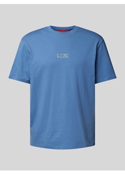 T-shirt z nadrukiem z logo model ‘Diqitee’ ze sklepu Peek&Cloppenburg  w kategorii T-shirty męskie - zdjęcie 173618381