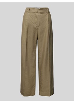 Spodnie materiałowe w kant ze sklepu Peek&Cloppenburg  w kategorii Spodnie damskie - zdjęcie 173618411