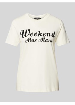 T-shirt z okrągłym dekoltem model ‘ZIRLO’ ze sklepu Peek&Cloppenburg  w kategorii Bluzki damskie - zdjęcie 173618492