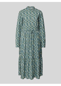 Sukienka midi ze wzorem na całej powierzchni ze sklepu Peek&Cloppenburg  w kategorii Sukienki - zdjęcie 173618592