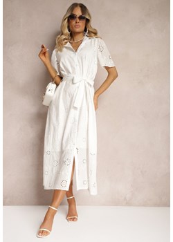Biała Sukienka Tinarose ze sklepu Renee odzież w kategorii Sukienki - zdjęcie 173620320