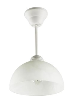 Kuchenna lampa wisząca E500-Cyrkonix - biały ze sklepu Edinos.pl w kategorii Lampy wiszące - zdjęcie 173620990