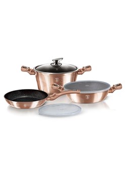 Aluminiowe garnki z patelnią i akcesoriami K9-S82 ze sklepu Edinos.pl w kategorii Garnki - zdjęcie 173621511