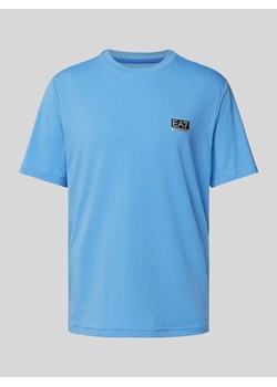 T-shirt z nadrukiem z logo ze sklepu Peek&Cloppenburg  w kategorii T-shirty męskie - zdjęcie 173621833
