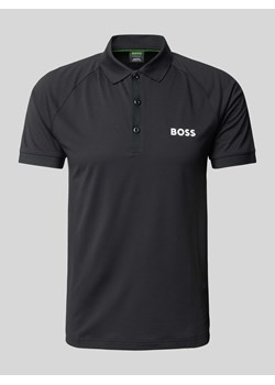 Koszulka polo z nadrukiem z logo model ‘Patteo’ ze sklepu Peek&Cloppenburg  w kategorii T-shirty męskie - zdjęcie 173621983