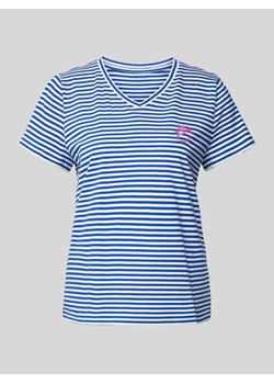 T-shirt z dekoltem w serek damski ze sklepu Peek&Cloppenburg  w kategorii Bluzki damskie - zdjęcie 173622064