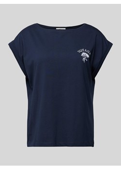 T-shirt z wyhaftowanym logo ze sklepu Peek&Cloppenburg  w kategorii Bluzki damskie - zdjęcie 173622130