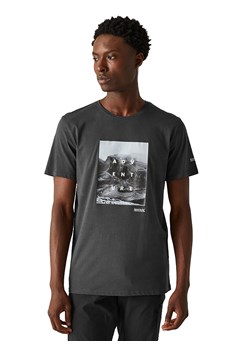 Regatta Koszulka funkcyjna &quot;Breezed IV&quot; w kolorze antracytowym ze sklepu Limango Polska w kategorii T-shirty męskie - zdjęcie 173622623