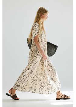 H & M - Bawełniana sukienka oversize - Biały ze sklepu H&M w kategorii Sukienki - zdjęcie 173624730