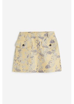 H & M - Spódnica z żakardowej tkaniny - Żółty ze sklepu H&M w kategorii Spódnice - zdjęcie 173624741