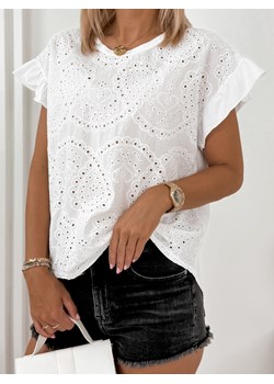 bluzka joko biała uni ze sklepu UBRA w kategorii Bluzki damskie - zdjęcie 173627991