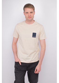 t-shirt męski armani exchange 3dzthm zj8ez beżowy ze sklepu Royal Shop w kategorii T-shirty męskie - zdjęcie 173628210