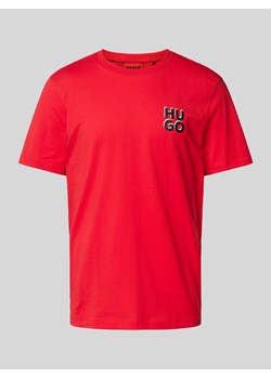 T-shirt z nadrukiem z logo model ‘Dimoniti’ ze sklepu Peek&Cloppenburg  w kategorii T-shirty męskie - zdjęcie 173628974