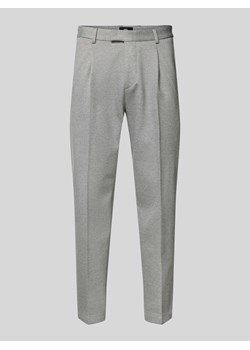 Spodnie do garnituru o kroju tapered fit w kant model ‘SALTO’ ze sklepu Peek&Cloppenburg  w kategorii Spodnie męskie - zdjęcie 173629022