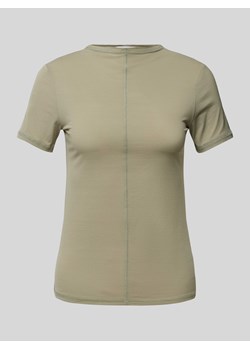 T-shirt ze szwami inside out model ‘Jen’ ze sklepu Peek&Cloppenburg  w kategorii Bluzki damskie - zdjęcie 173629172