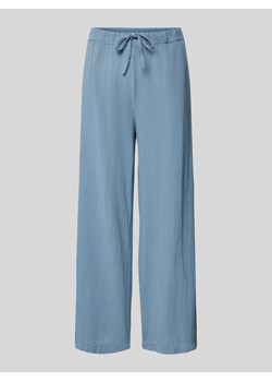 Spodnie z szeroką nogawką i tunelem model ‘Cl44arissa’ ze sklepu Peek&Cloppenburg  w kategorii Spodnie damskie - zdjęcie 173629360