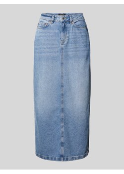 Spódnica jeansowa z 5 kieszeniami model ‘ZYA’ ze sklepu Peek&Cloppenburg  w kategorii Spódnice - zdjęcie 173629362