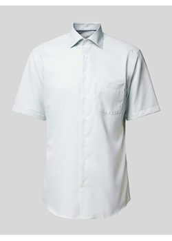 Koszula biznesowa o kroju modern fit ze wzorem na całej powierzchni ze sklepu Peek&Cloppenburg  w kategorii Koszule męskie - zdjęcie 173629410