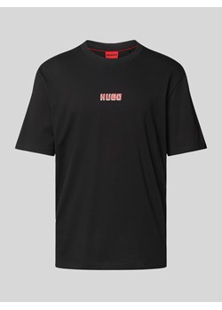 T-shirt z nadrukiem z logo model ‘Diqitee’ ze sklepu Peek&Cloppenburg  w kategorii T-shirty męskie - zdjęcie 173629523