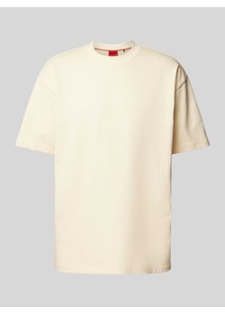 T-shirt z detalem z logo model ‘Dplanitee’ ze sklepu Peek&Cloppenburg  w kategorii T-shirty męskie - zdjęcie 173629634