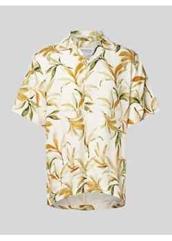 Koszula casualowa o kroju regular fit z kołnierzem z połami model ‘NOA’ ze sklepu Peek&Cloppenburg  w kategorii Koszule męskie - zdjęcie 173629730