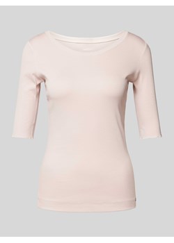 T-shirt z efektem prążkowania ze sklepu Peek&Cloppenburg  w kategorii Bluzki damskie - zdjęcie 173629743