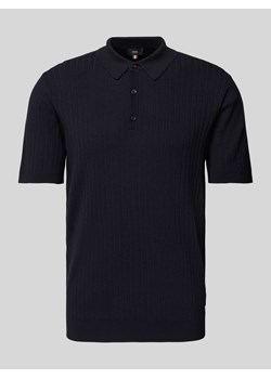 Koszulka polo o kroju slim fit z listwą guzikową model ‘NUPE’ ze sklepu Peek&Cloppenburg  w kategorii T-shirty męskie - zdjęcie 173629744