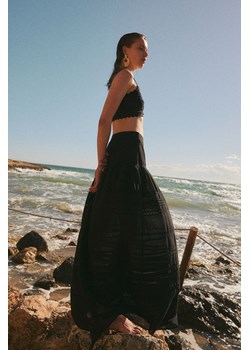 H & M - Trapezowa spódnica maxi - Czarny ze sklepu H&M w kategorii Spódnice - zdjęcie 173629860