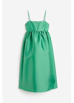 H & M - MAMA Rozszerzana sukienka - Zielony ze sklepu H&M w kategorii Sukienki ciążowe - zdjęcie 173629874