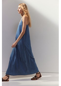 H & M - Dżinsowa sukienka na ramiączkach - Niebieski ze sklepu H&M w kategorii Sukienki - zdjęcie 173629931