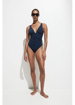 H & M - Modelujący kostium kąpielowy - Niebieski ze sklepu H&M w kategorii Stroje kąpielowe - zdjęcie 173629934
