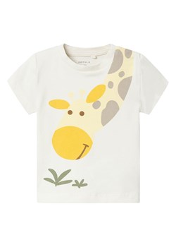 name it Koszulka &quot;Hogan&quot; w kolorze biało-żółtym ze sklepu Limango Polska w kategorii Odzież dla niemowląt - zdjęcie 173630602