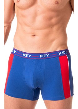 Key gładkie bokserki niebieskie, Kolor niebieski, Rozmiar L, Key ze sklepu Primodo w kategorii Majtki męskie - zdjęcie 173630763