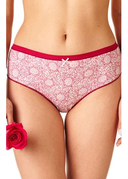Key 2-pak midi bikini z nadrukiem i koronką LPC 755 B22, Kolor granatowo-czerwony, Rozmiar XL, Key ze sklepu Primodo w kategorii Majtki damskie - zdjęcie 173630851