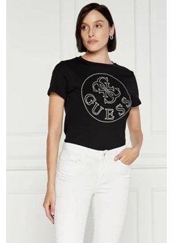 GUESS ACTIVE T-shirt NOÉMIE | Regular Fit ze sklepu Gomez Fashion Store w kategorii Bluzki damskie - zdjęcie 173631343
