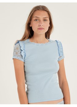 Calida Koszulka w kolorze błękitnym ze sklepu Limango Polska w kategorii Bluzki damskie - zdjęcie 173631414