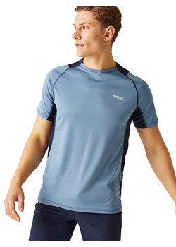 Regatta Koszulka funkcyjna &quot;Virda IV&quot; w kolorze błękitnym ze sklepu Limango Polska w kategorii T-shirty męskie - zdjęcie 173631621