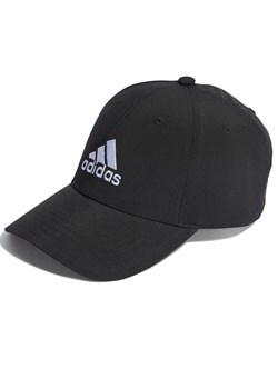 Czapka adidas Sportswear Embroidered Logo Lightweight Baseball IB3244 - czarna ze sklepu streetstyle24.pl w kategorii Czapki z daszkiem męskie - zdjęcie 173631932