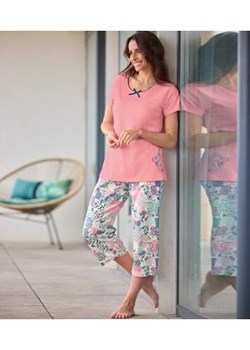 Bawełniana piżama w pastelowe, patchworkowe wzory ze sklepu Atlas For Men w kategorii Piżamy damskie - zdjęcie 173633593