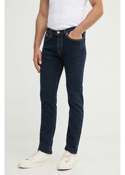 PS Paul Smith jeansy męskie kolor granatowy M2R.100ZW.N21601 ze sklepu ANSWEAR.com w kategorii Jeansy męskie - zdjęcie 173633891