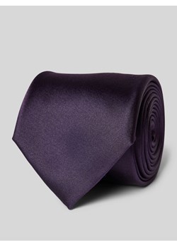 Krawat jedwabny o klasycznym fasonie ze sklepu Peek&Cloppenburg  w kategorii Krawaty - zdjęcie 173636431