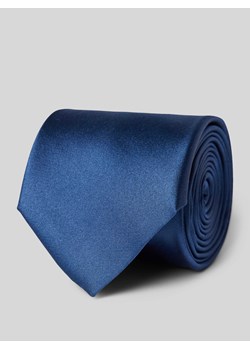Krawat jedwabny o klasycznym fasonie ze sklepu Peek&Cloppenburg  w kategorii Krawaty - zdjęcie 173636443