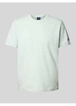 T-shirt z wyhaftowanym logo ze sklepu Peek&Cloppenburg  w kategorii T-shirty męskie - zdjęcie 173636532