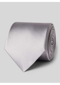 Krawat jedwabny o klasycznym fasonie ze sklepu Peek&Cloppenburg  w kategorii Krawaty - zdjęcie 173636541
